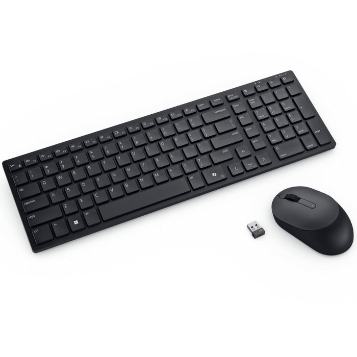 Dell KM555 Wireless Keyboard Mouse Combo - QWERTY Keyboards & Mice Dell