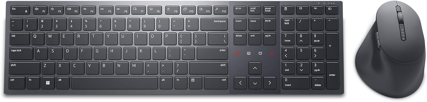 Dell Premier KM900 Keypad & Mouse - QWERTY - English (UK) | KM900-GR-UK