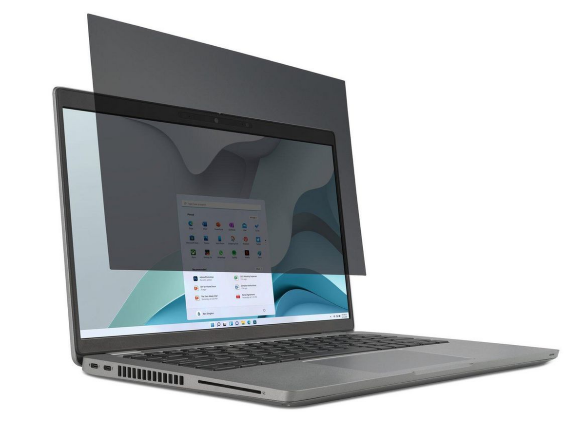 Kensington EQ 13.3" Privacy Screen Filter for Laptops – 16:9, Anti-Glare & Reversible | EQ133A169E Privacy Screen Filter Kensington