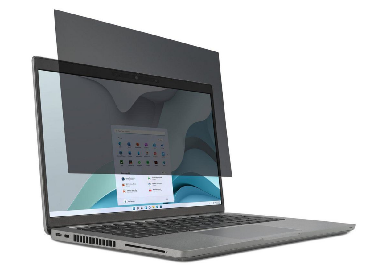 Kensington EQ 14" Privacy Screen Filter for Laptops – 16:10, Anti-Glare & Reversible | EQ140A1610E Privacy Screen Filter Kensington