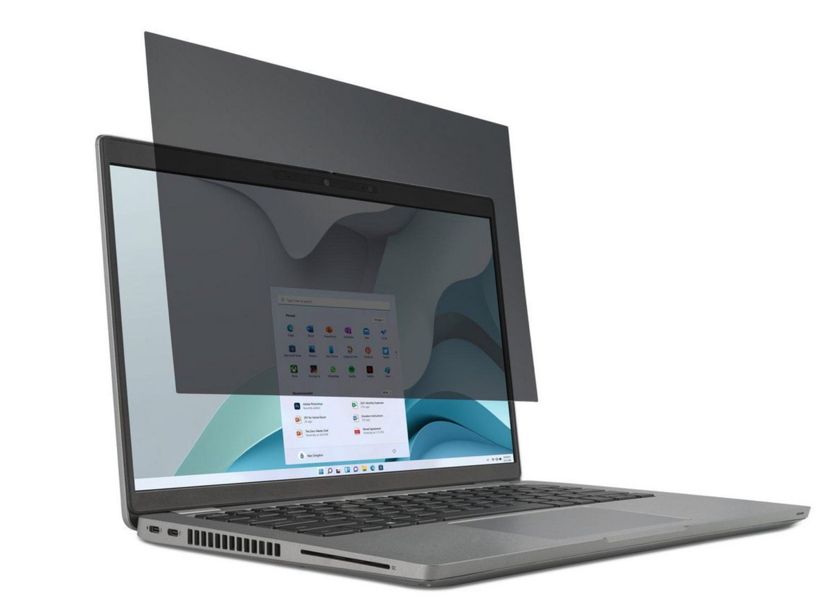 Kensington EQ 14" Privacy Screen Filter for Laptops – 16:9, Anti-Glare & Reversible | EQ140A169E Privacy Screen Filter Kensington