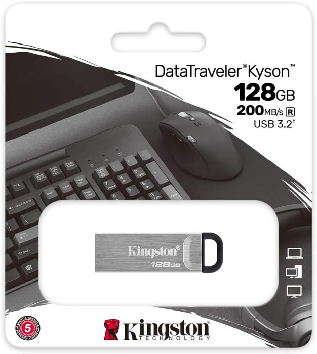 Kingston Technology DataTraveler 128GB Kyson USB Flash Drive | DTKN/128GB