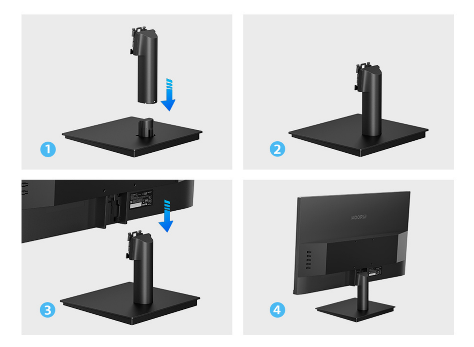 Koorui E2212F 21.45" 100Hz 5ms Full HD Office Monitor Business Monitor Koorui