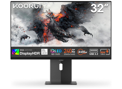 Koorui S3241XO 31.5" 240Hz 0.03ms 4K Ultra HD All-in-One Gaming Monitor Gaming Monitor Koorui