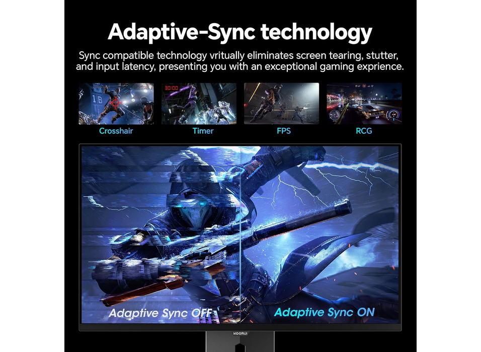Koorui S3241XO 31.5" 240Hz 0.03ms 4K Ultra HD All-in-One Gaming Monitor Gaming Monitor Koorui