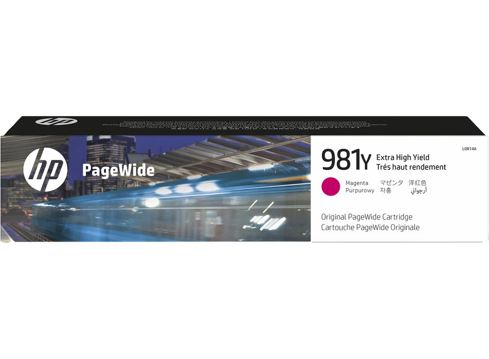 HP 981Y Extra High Yield Magenta Original PageWide Cartridge