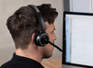 Lindy L118 Wireless Noise Cancelling Headset & Charging Base | 20450 Headset Lindy