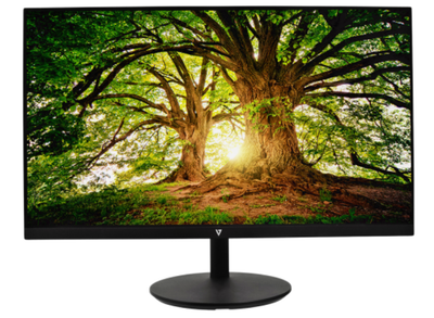 V7 23.8" FHD 1920x1080 Height Adjustable IPS LED Monitor | L238IPS-HAS-E V7 Computer Monitor V7