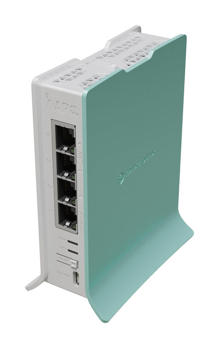 MikroTik hAP ax lite Wi-Fi 6 2.4 GHz Gigabit Router | L41G-2AXD Wireless Router MikroTik