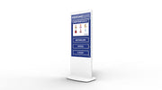 Moove SMB50HD9-TW – 50" White Freestanding PCAP Touch Screen Poster Freestanding Digital Signage Display ScreenMoove