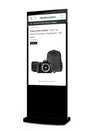 Moove SM50HD9-T – 50" Black Freestanding PCAP Touch Screen Poster
