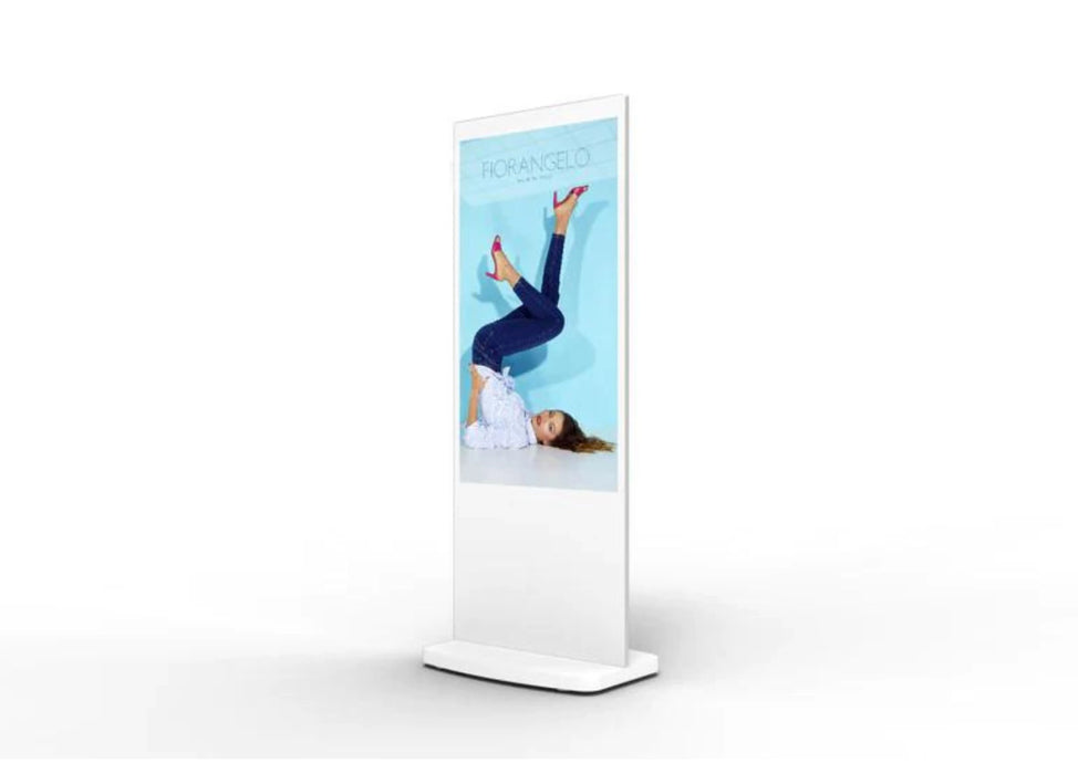 Moove 50" Android Freestanding Digital Poster - White