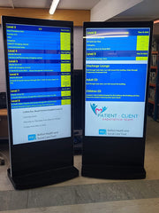 Moove SMB65UHD3 – 65" 4K Black Android Freestanding Digital Poster Freestanding Digital Signage Display ScreenMoove