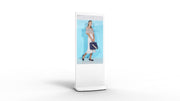 Moove SMB50HD9W – 50" White Android Freestanding Digital Poster Freestanding Digital Signage Display ScreenMoove