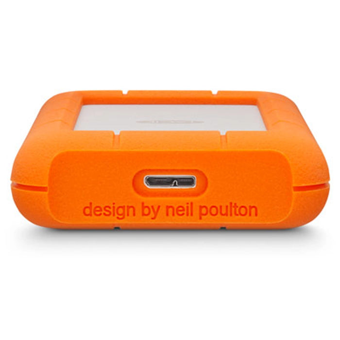 LaCie 2TB Rugged Mini USB 3.0 2.5" Portable External Hard Disk Drive | LAC9000298