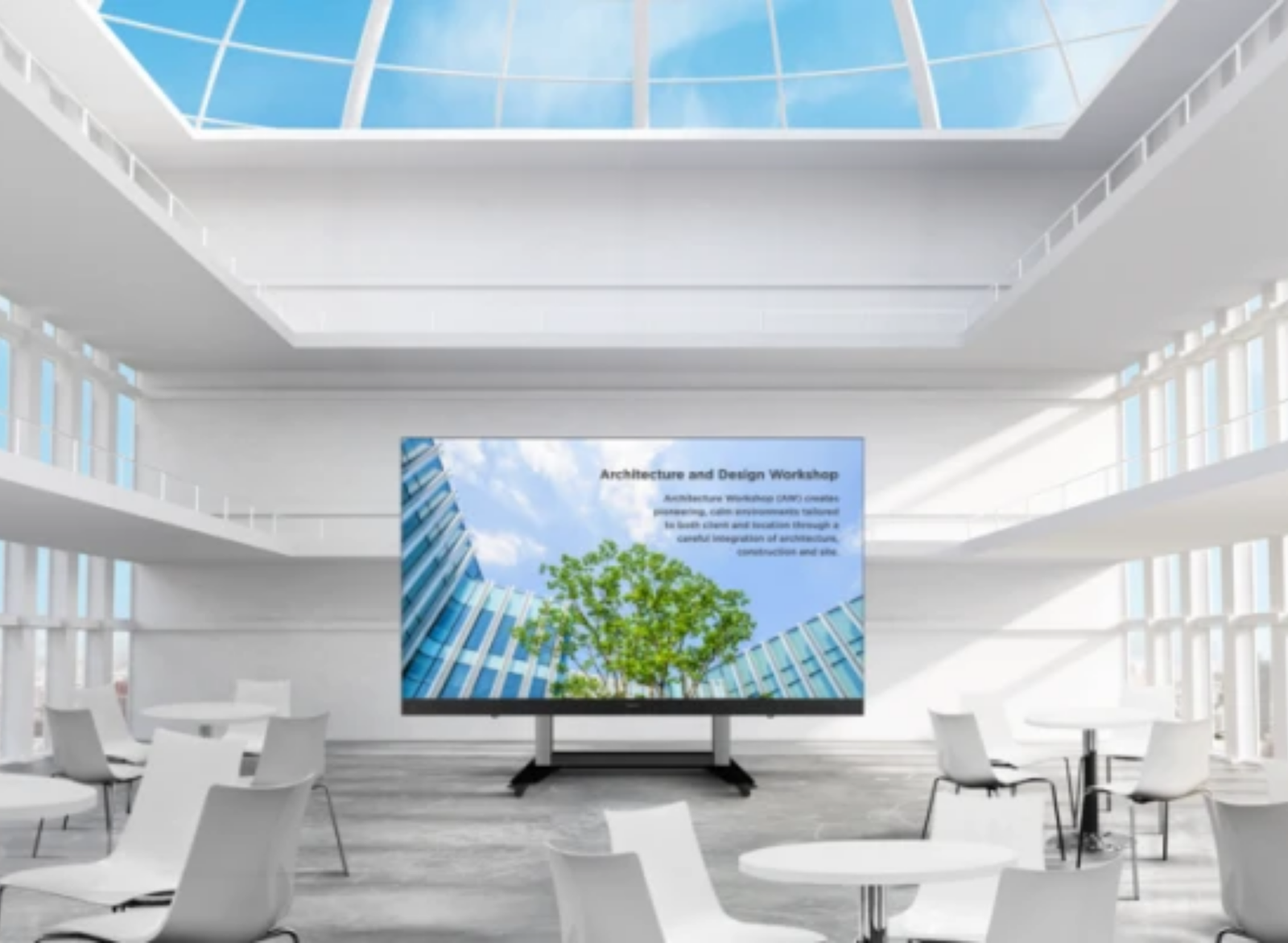 ViewSonic LDS135-153 Foldable 135” All-in-One LED Display All-In-One Display ViewSonic