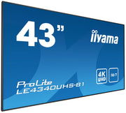 iiyama ProLite LE4340UHS-B1 43" Professional Digital Signage Display Digital Signage Display iiyama
