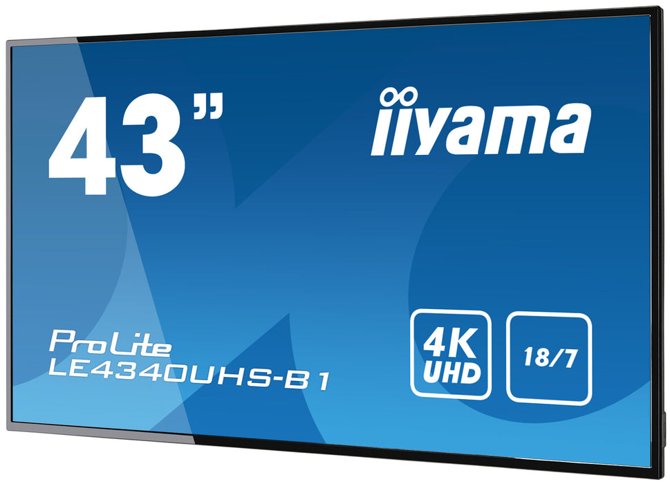 iiyama ProLite LE4340UHS-B1 43" Commercial Display 4K