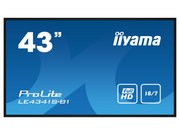 iiyama ProLite LE4341S-B1 43" Full HD Professional Large Format Display Digital Signage Display iiyama