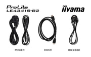 iiyama ProLite LE4341S-B2 43" Full HD Large Format Display - Open Box Digital Signage Display iiyama