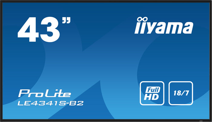 iiyama ProLite LE4341S-B2 43" Full HD Large Format Display - Open Box Digital Signage Display iiyama