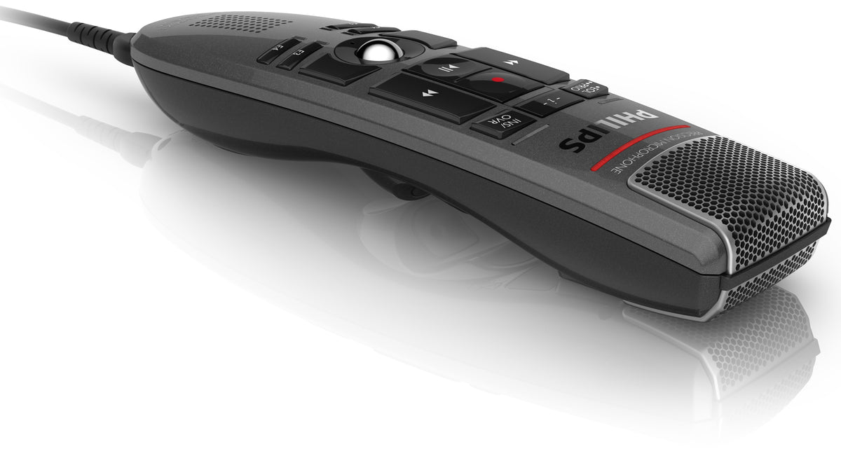 Philips SpeechMike Premium LFH3500/00 USB Dictation Microphone with Motion Sensor & Barcode Scanner Microphone Philips
