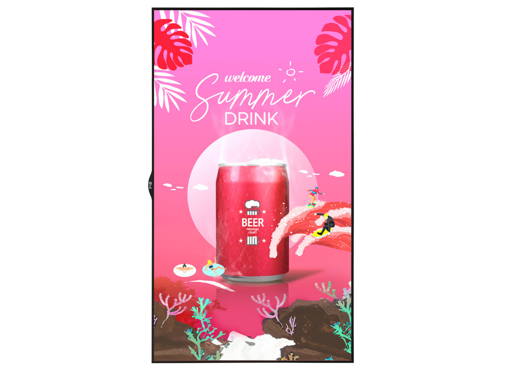 4000 cd/m² Commercial Displays