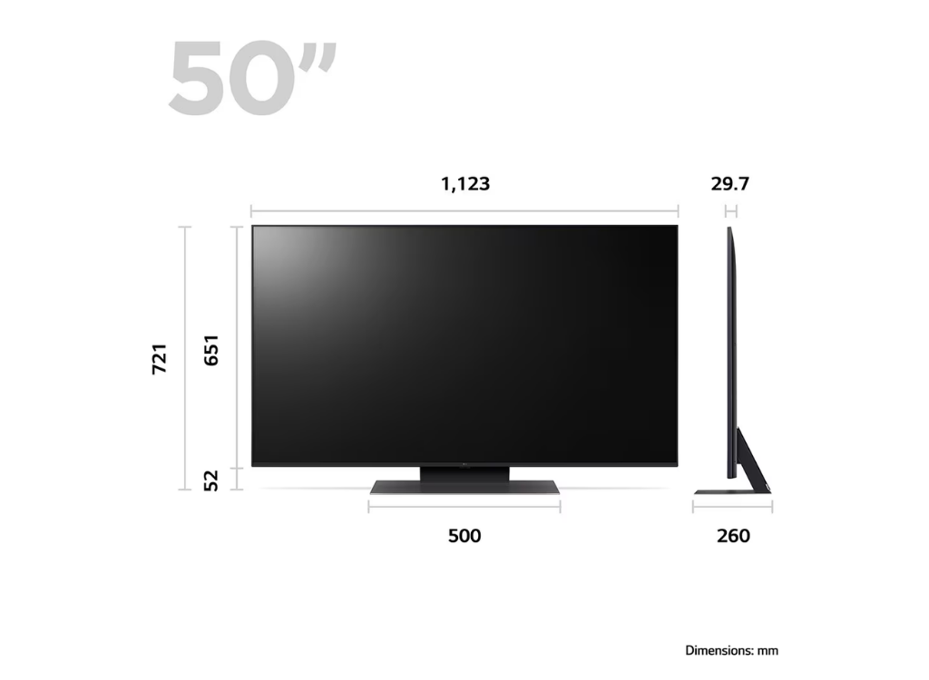 LG UR91 50" 4K Smart Ultra HD TV 2023 | 50UR91006LA Commercial TV LG