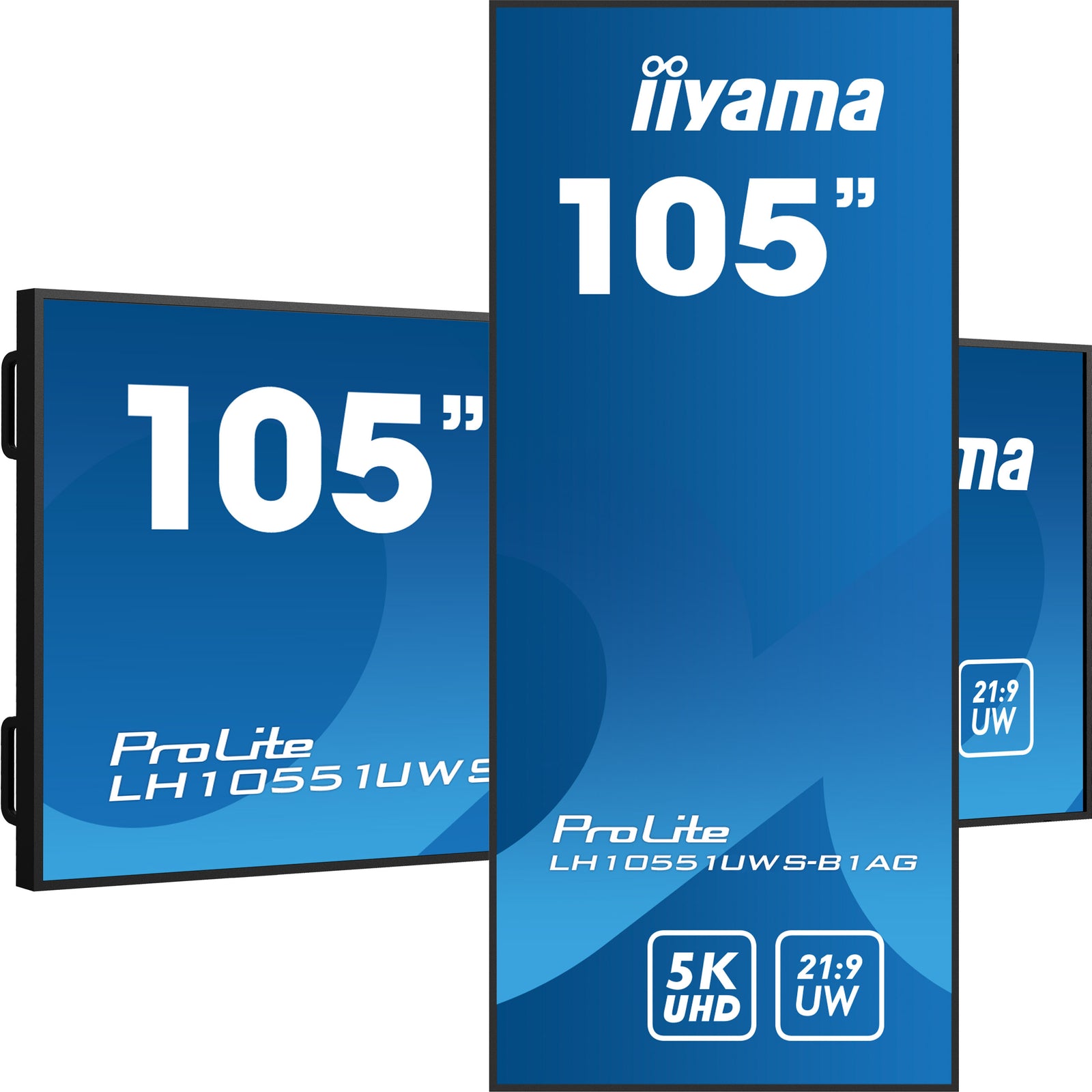 iiyama ProLite LH10551UWS-B1AG 105" Professional Large Format Display Digital Signage Display iiyama