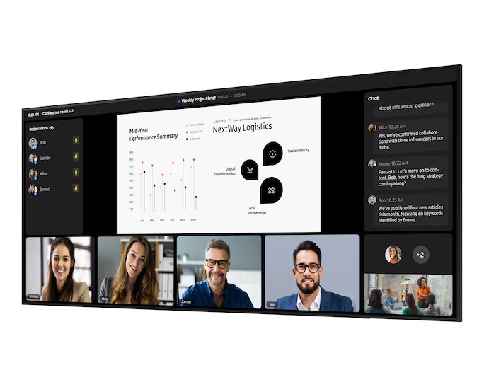 Samsung QPDX-5K 105" 21:9 UHD 5K Professional Smart Signage Display | LH105QPD5BGXEN Digital Signage Display Samsung