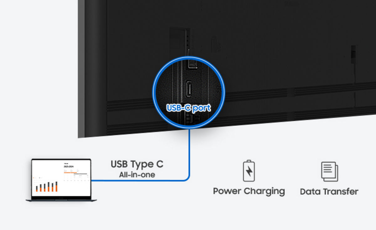 Samsung QPDX-5K 105" 21:9 UHD 5K Professional Smart Signage Display | LH105QPD5BGXEN Digital Signage Display Samsung