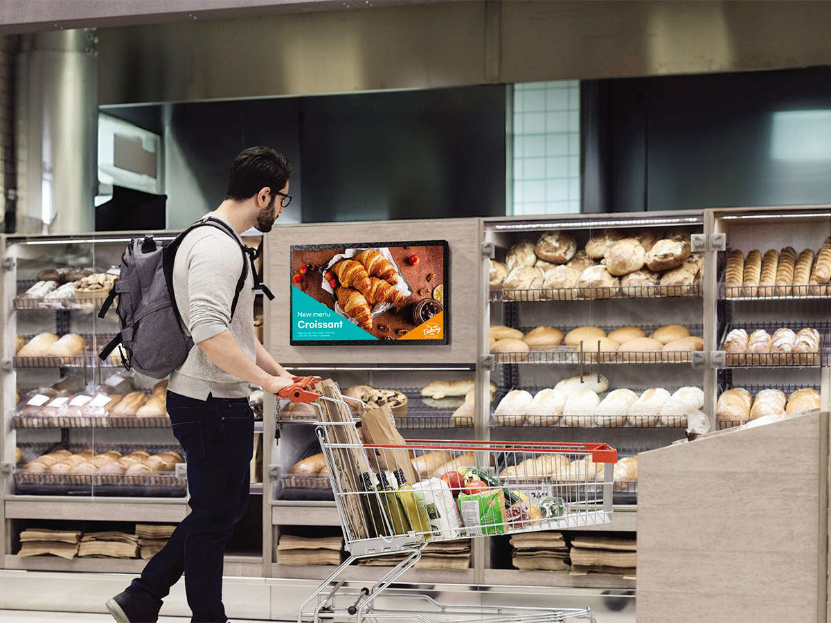 Samsung LH24QBCEBGCXEN 24” Full HD Smart Digital Signage Display Digital Signage Display Samsung
