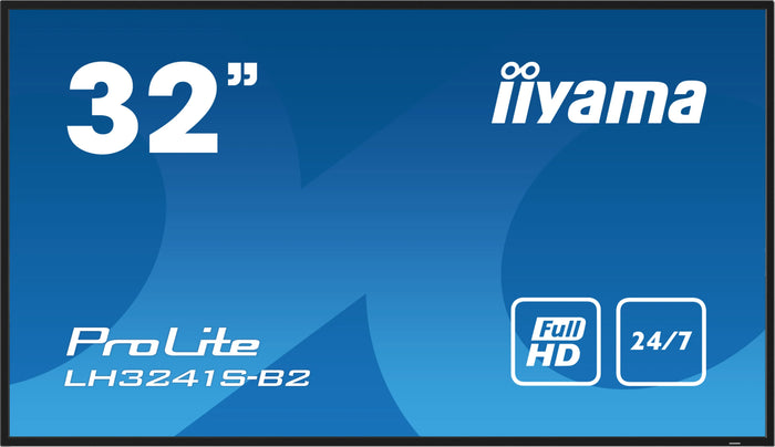 iiyama ProLite LH3241S-B2 32" Full HD Professional Digital Signage Display - Open Box Digital Signage Display iiyama