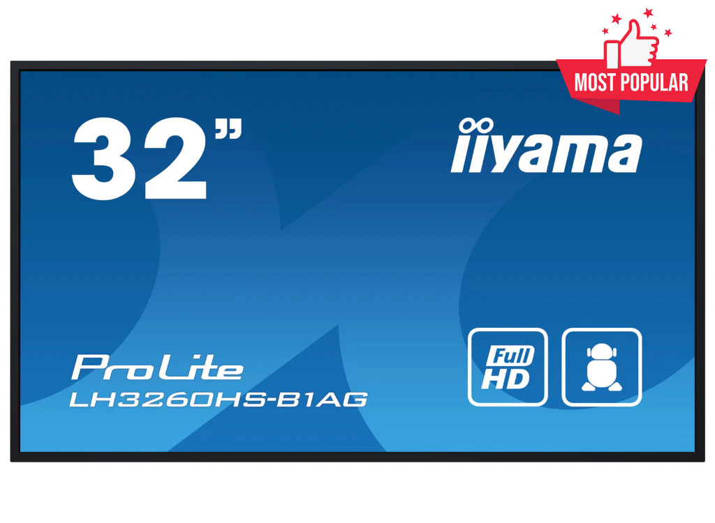 iiyama ProLite LH3260HS-B1AG 32" Full HD Professional Digital Signage Display Digital Signage Display iiyama
