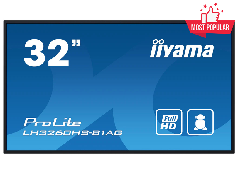 iiyama LH3260HS-B1AG 32 inch Full HD Digital Signage Display