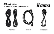 iiyama ProLite LH4341UHS-B2 43" 4K Ultra HD Professional Digital Signage Display - (Open Box) Digital Signage Display iiyama