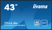 iiyama ProLite LH4341UHS-B2 43" 4K Ultra HD Professional Digital Signage Display - (Open Box) Digital Signage Display iiyama