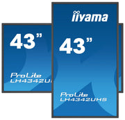 iiyama ProLite LH4342UHS-B3 43" 4K UHD Professional Digital Signage Display Digital Signage Display iiyama