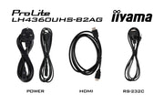 iiyama ProLite LH4360UHS-B2AG 43" 4K Ultra HD Professional Digital Signage Display - (OPEN BOX) Digital Signage Display iiyama