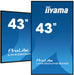 iiyama ProLite LH4360UHS-B2AG 43" 4K Ultra HD Professional Digital Signage Display