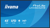 iiyama ProLite LH4364UHS-B1AG 43" 4K UHD Android 14 Professional Signage Display