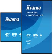 iiyama ProLite LH4364UHS-B1AG 43" 4K UHD Android 14 Professional Signage Display Digital Signage Display iiyama