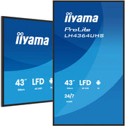 iiyama ProLite LH4364UHS-B1AG 43" 4K UHD Android 14 Professional Signage Display Digital Signage Display iiyama
