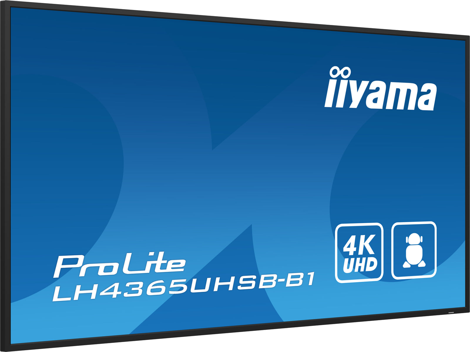 iiyama ProLite LH4365UHSB-B1 43" 4K Ultra HD Vivid-Bright 800 cd/m2 Digital Signage Display Digital Signage Display iiyama