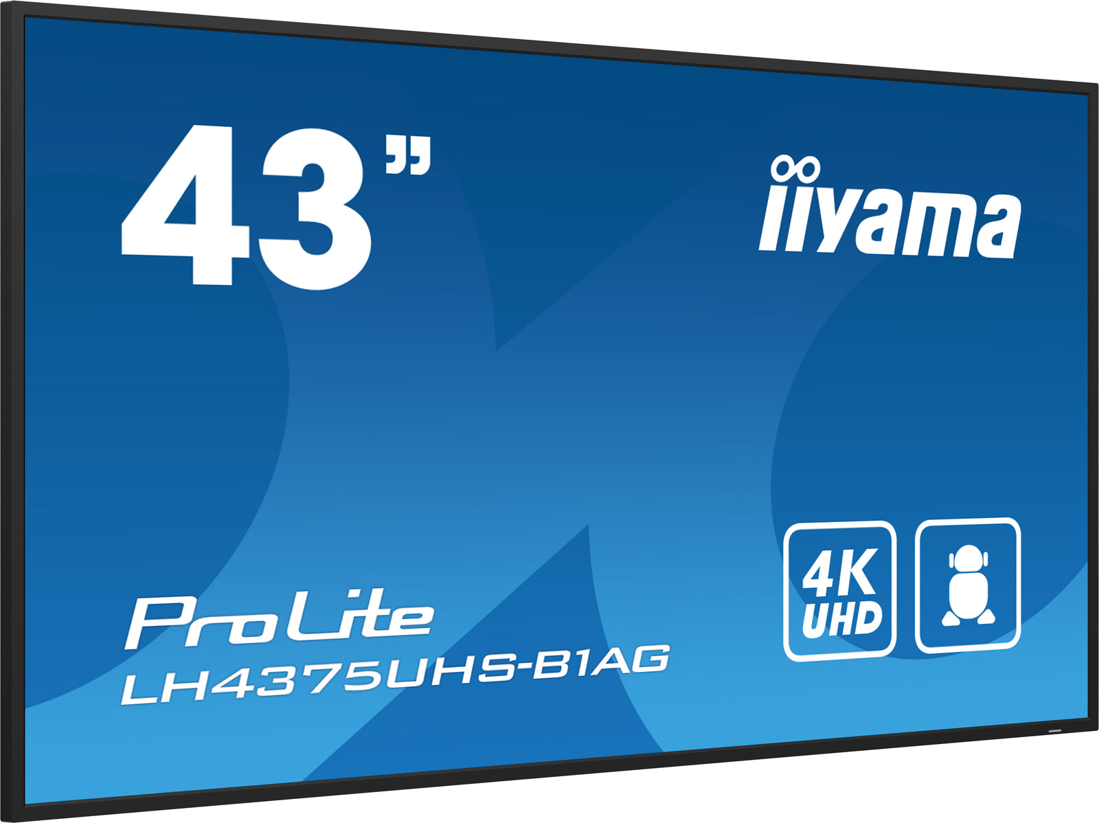 iiyama ProLite LH4375UHS-B1AG 43" 4K Ultra HD Digital Signage Display - Open Box Digital Signage Display iiyama
