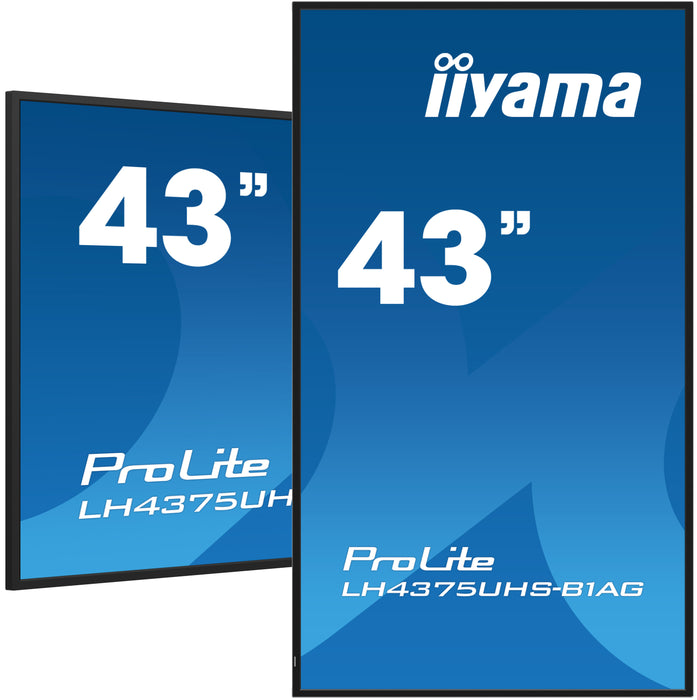 iiyama ProLite LH4375UHS-B1AG 43" 4K Ultra HD Digital Signage Display