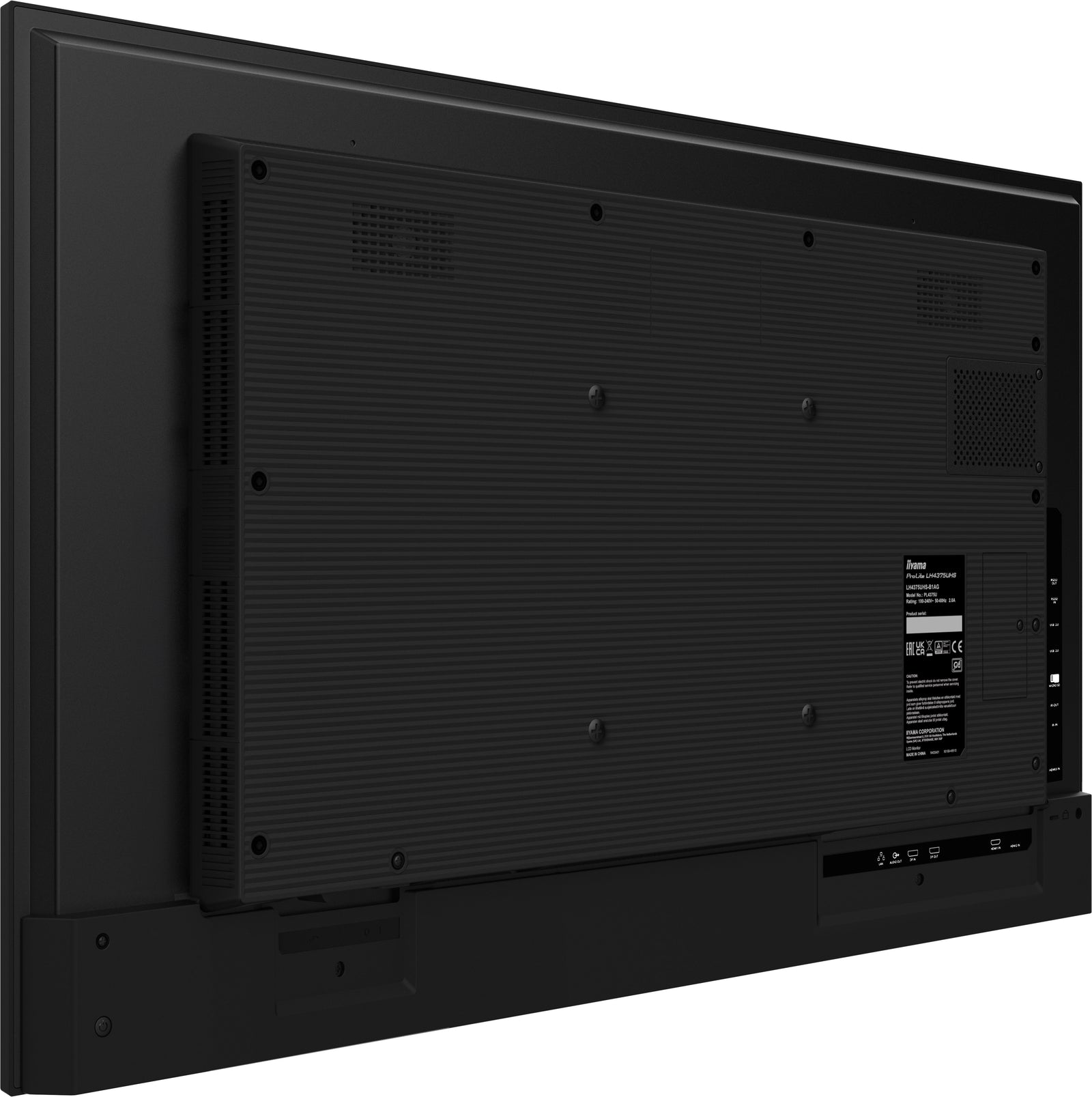 iiyama ProLite LH4375UHS-B1AG 43" 4K Ultra HD Digital Signage Display - Open Box Digital Signage Display iiyama