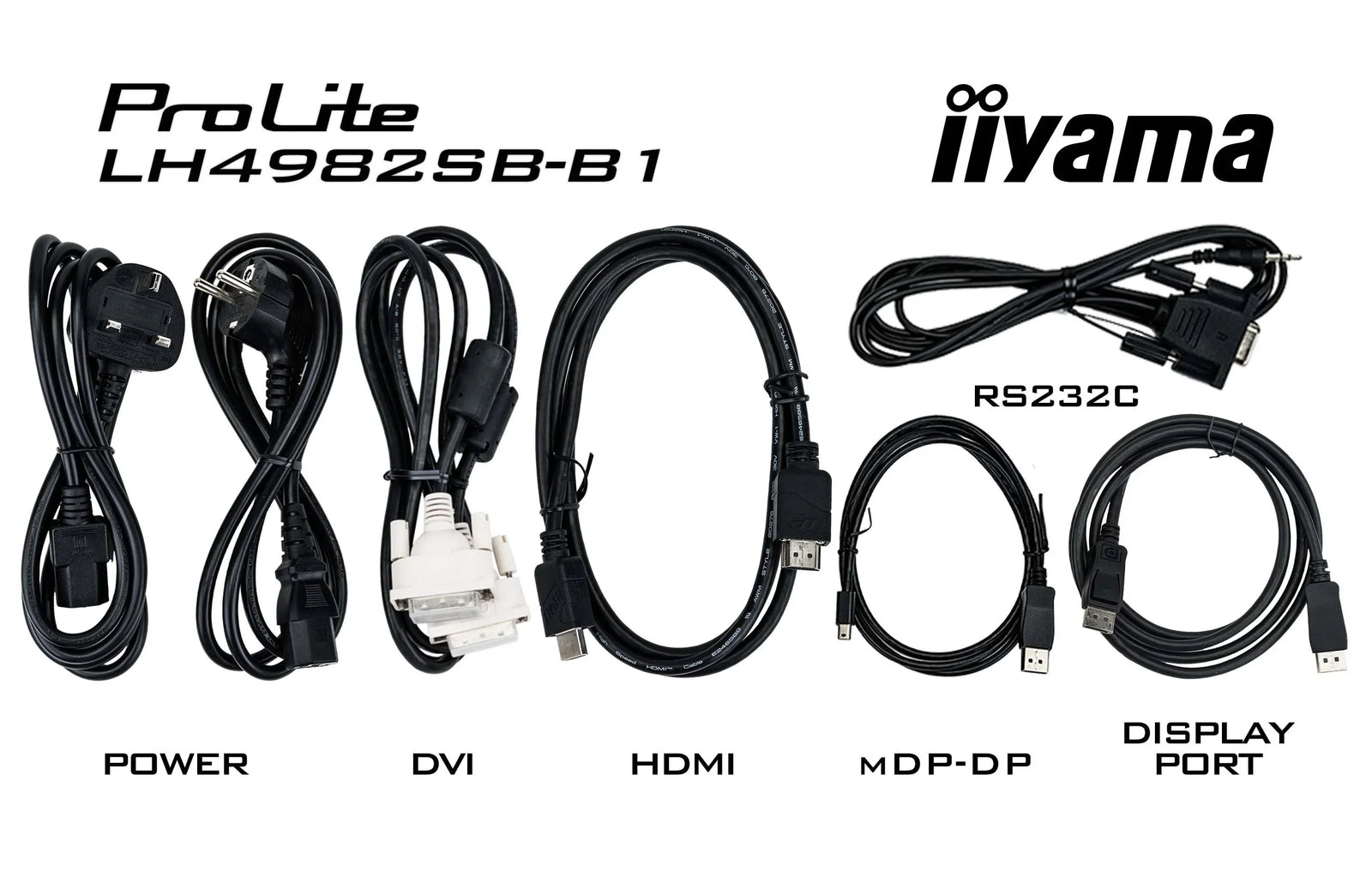 iiyama ProLite LH4982SB-B1 49" Professional Large Format Display Digital Signage Display iiyama