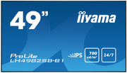 iiyama ProLite LH4982SB-B1 49" Professional Large Format Display Digital Signage Display iiyama