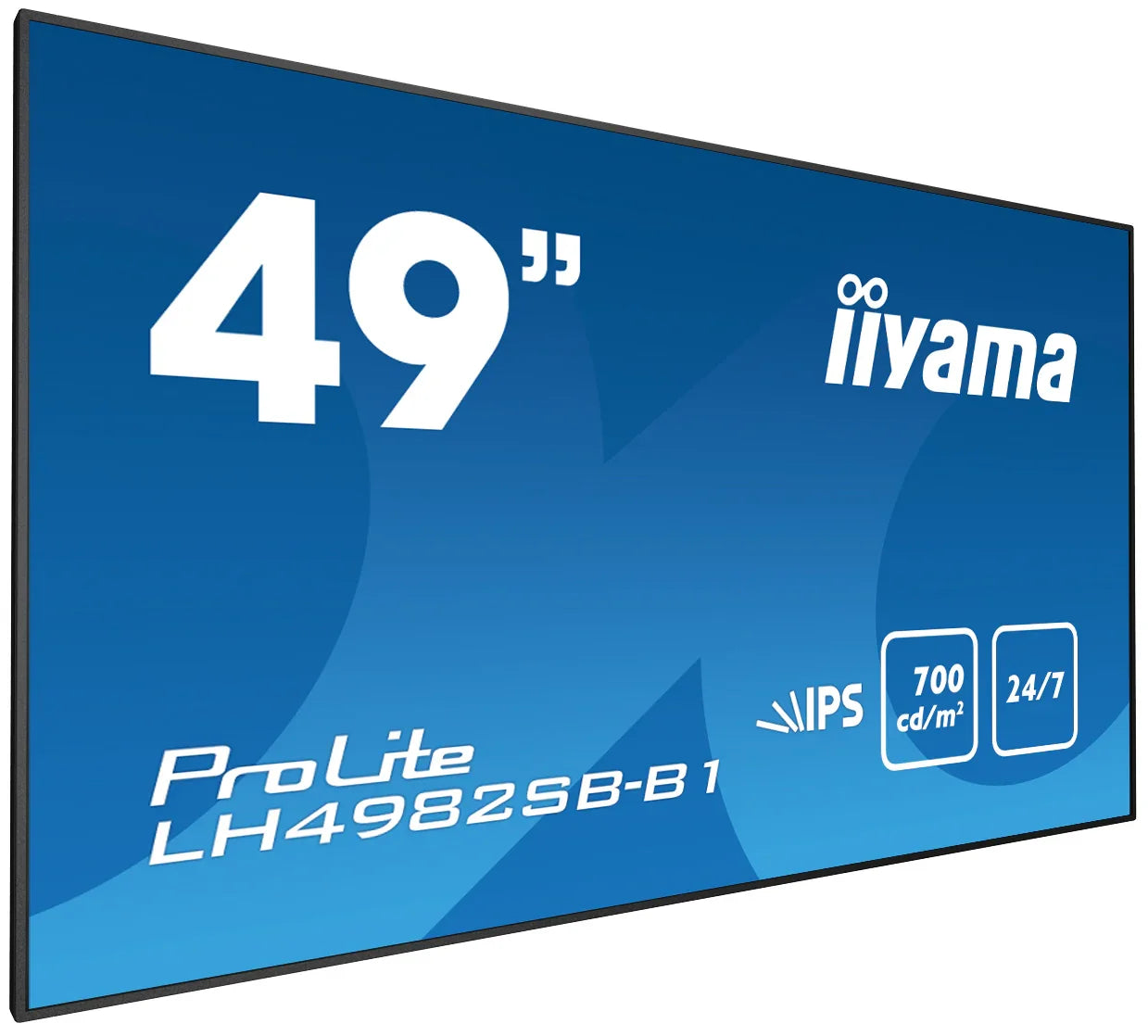 iiyama ProLite LH4982SB-B1 49" Professional Large Format Display Digital Signage Display iiyama